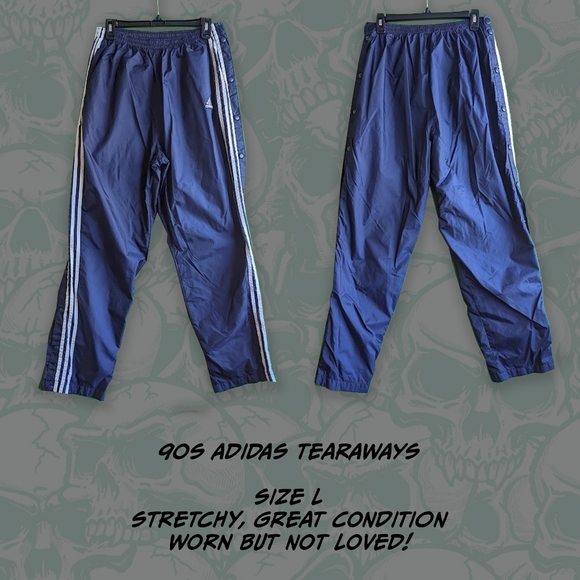 adidas Other - Adidas 90s Tearaway Track Pants